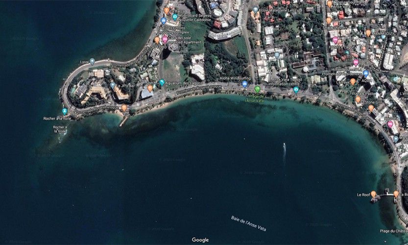 1 cycliste percutée sur l'Anse Vata