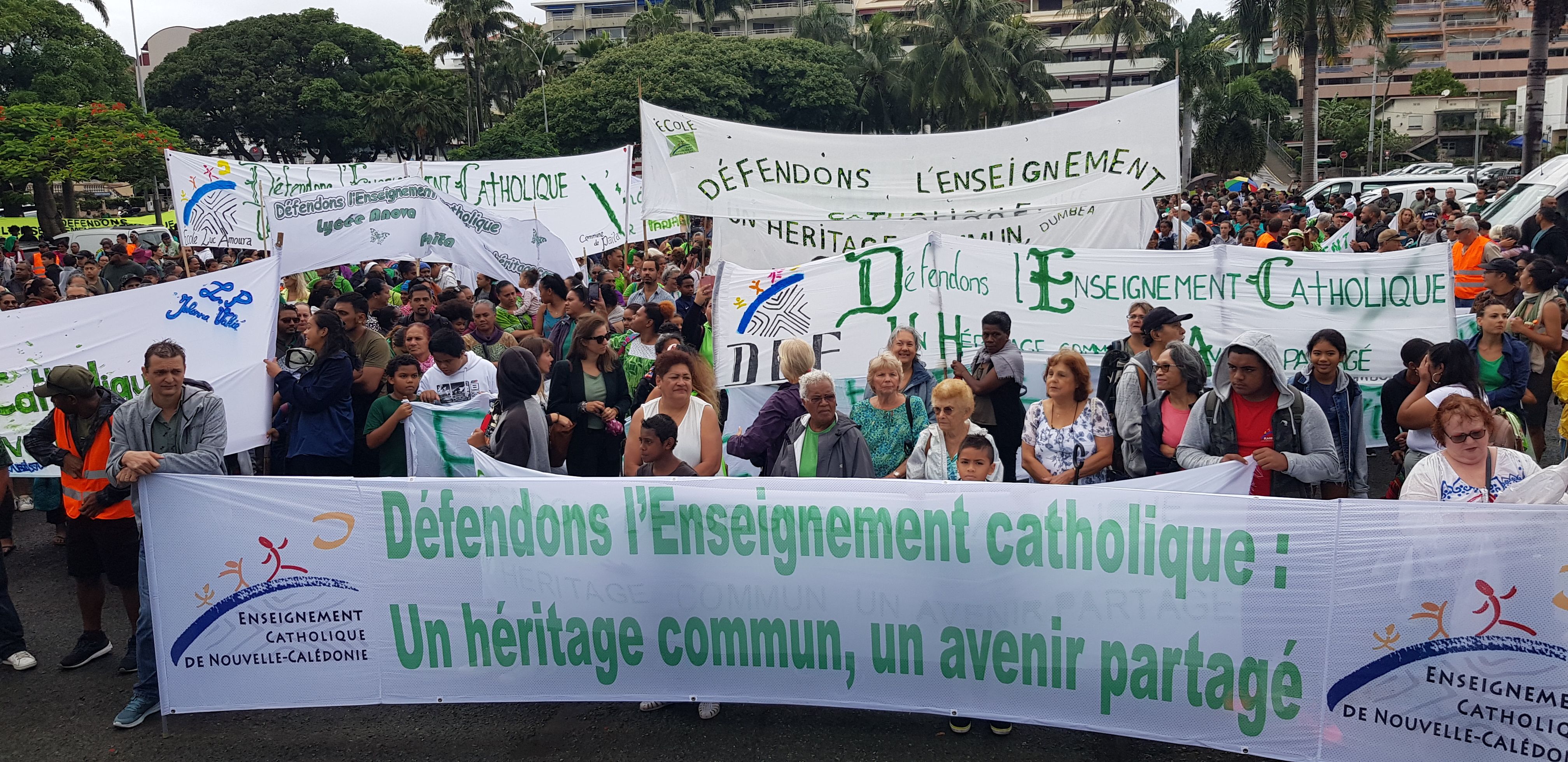 La DDEC mobilisée dans les rues de Nouméa 