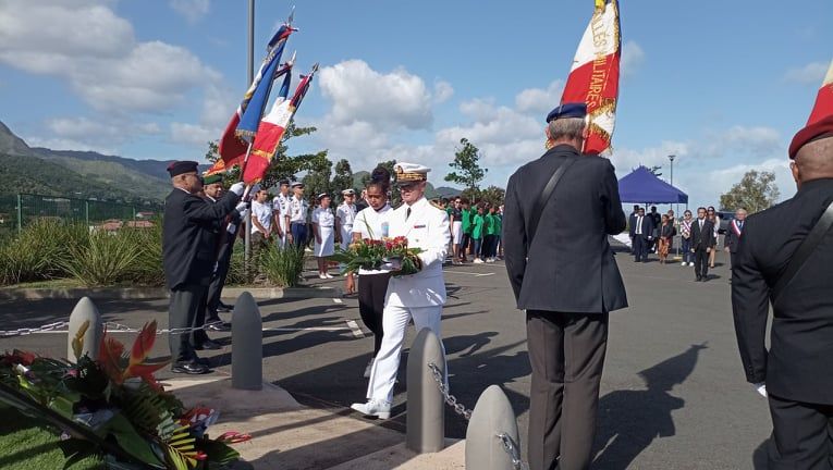 Dumbéa commémorait le 8 Mai 1945 cet après-midi