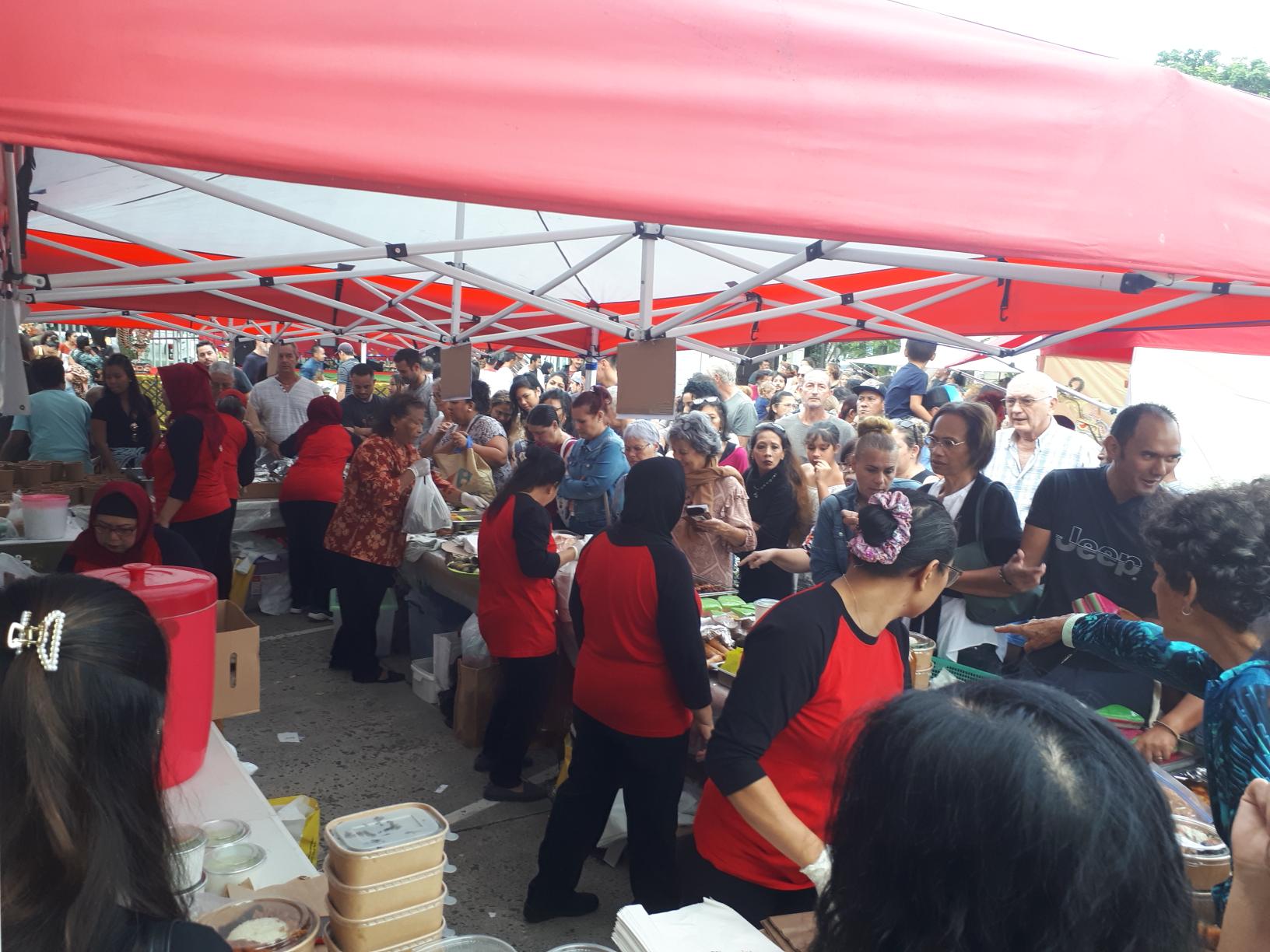 Les ingrédients font toujours recette pour la journée culinaire indonésienne.