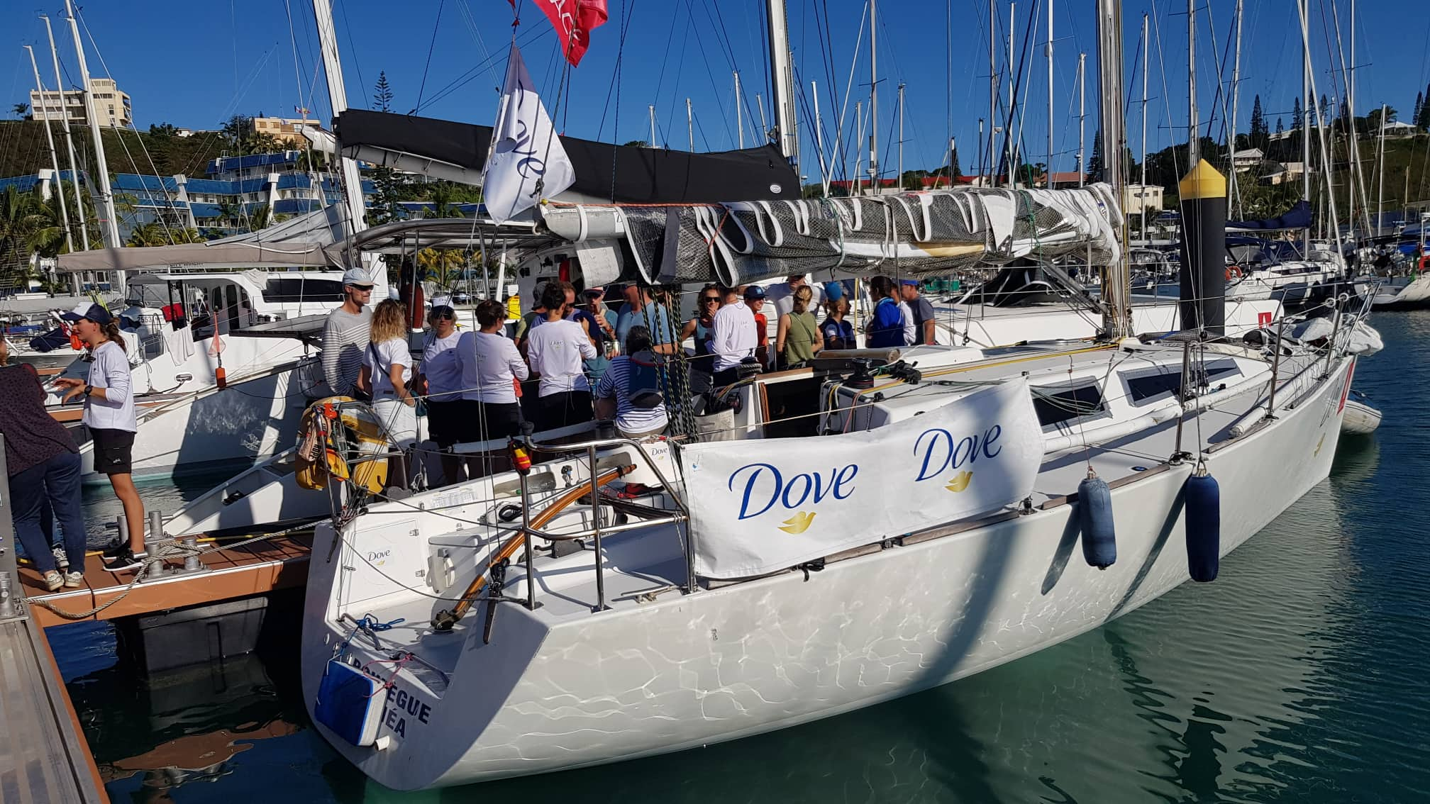 Dove Défi des Filles à bon port