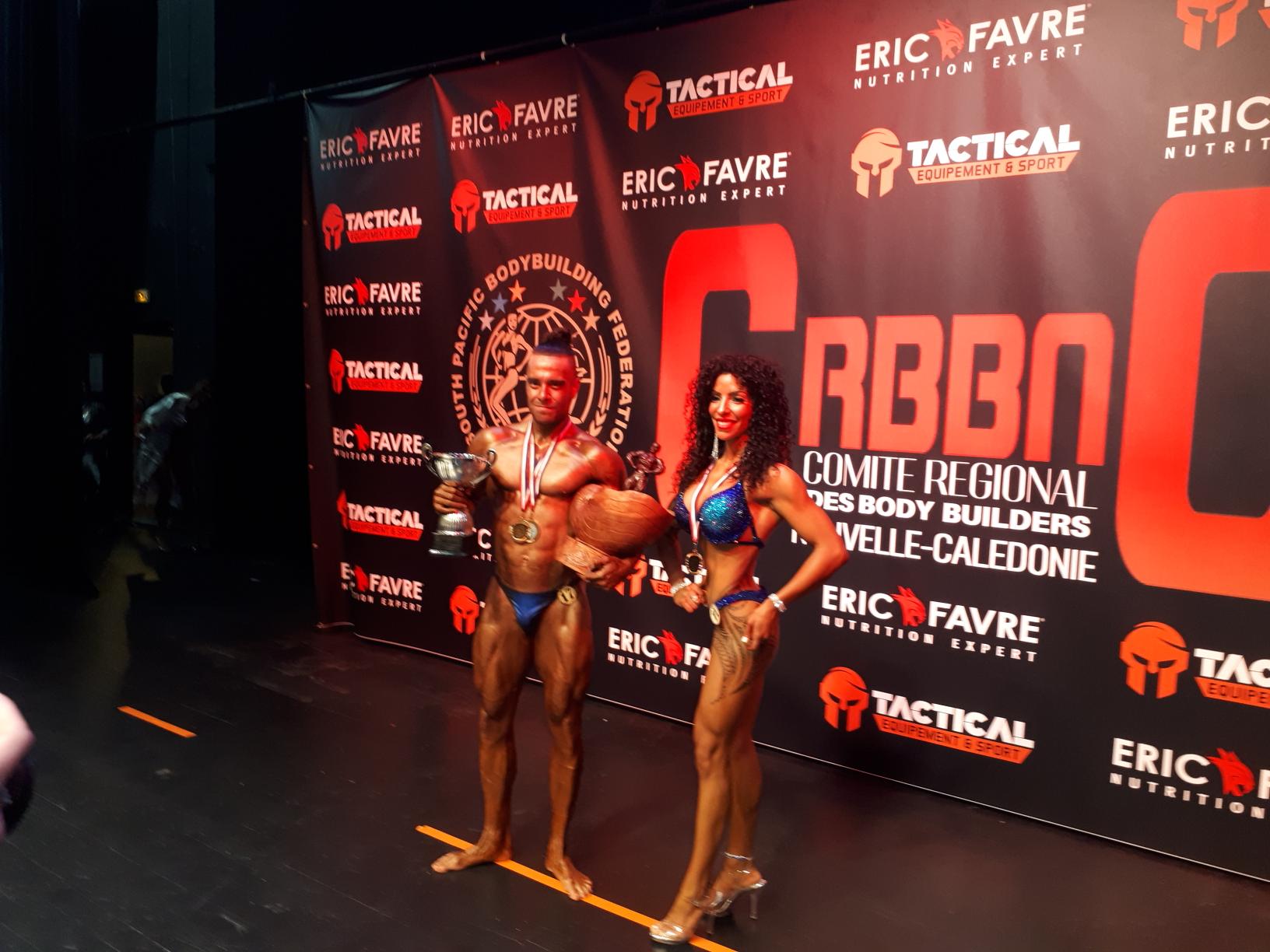 Beau succès pour les championnats de Calédonie de bodybuilding