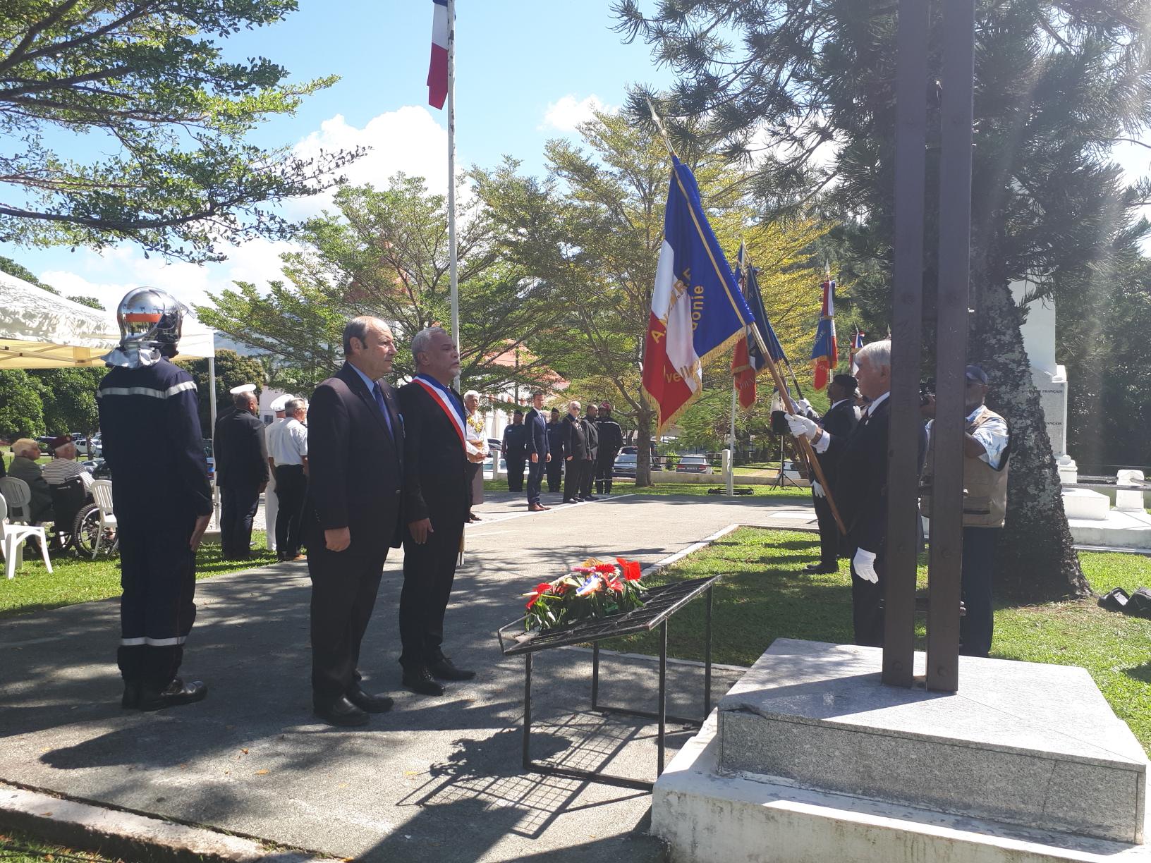 Cérémonie du 24 septembre à Païta