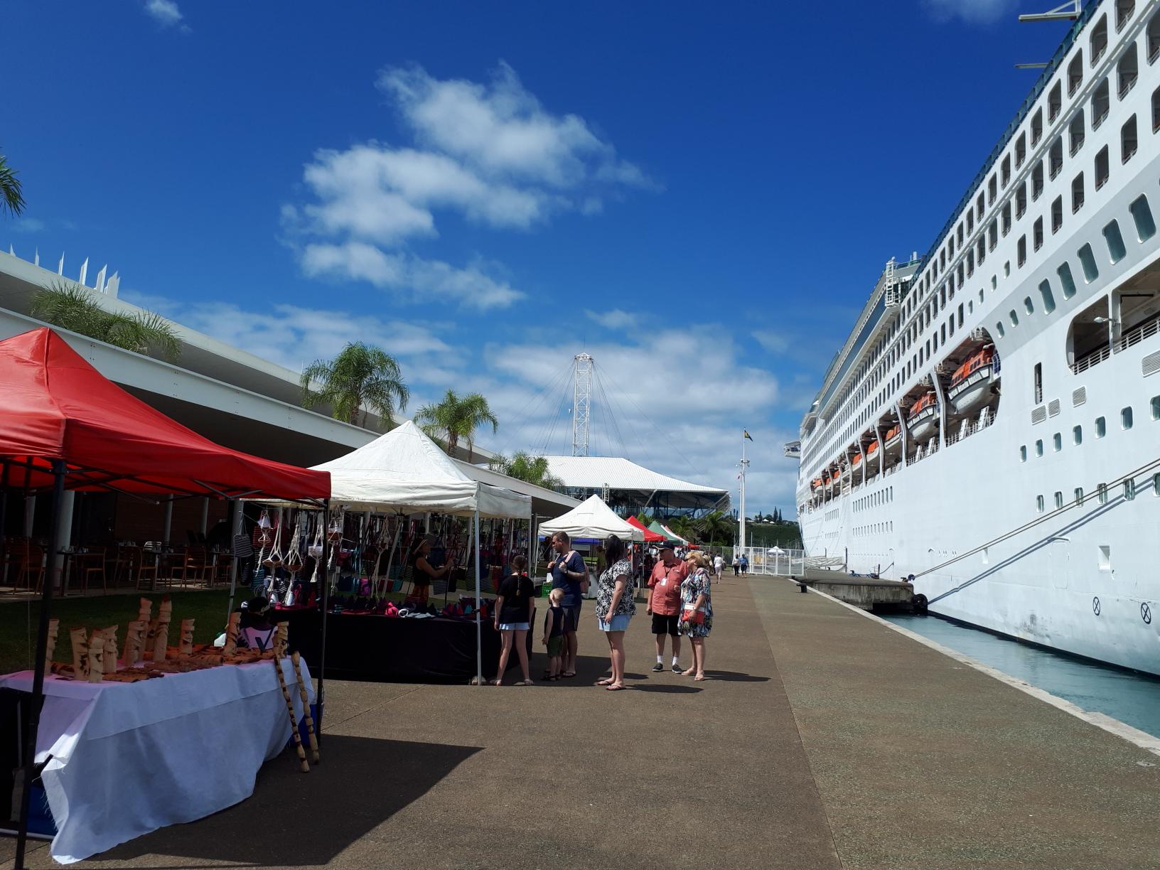 Les prestataires touristiques nouméens satisfaits du retour des paquebots