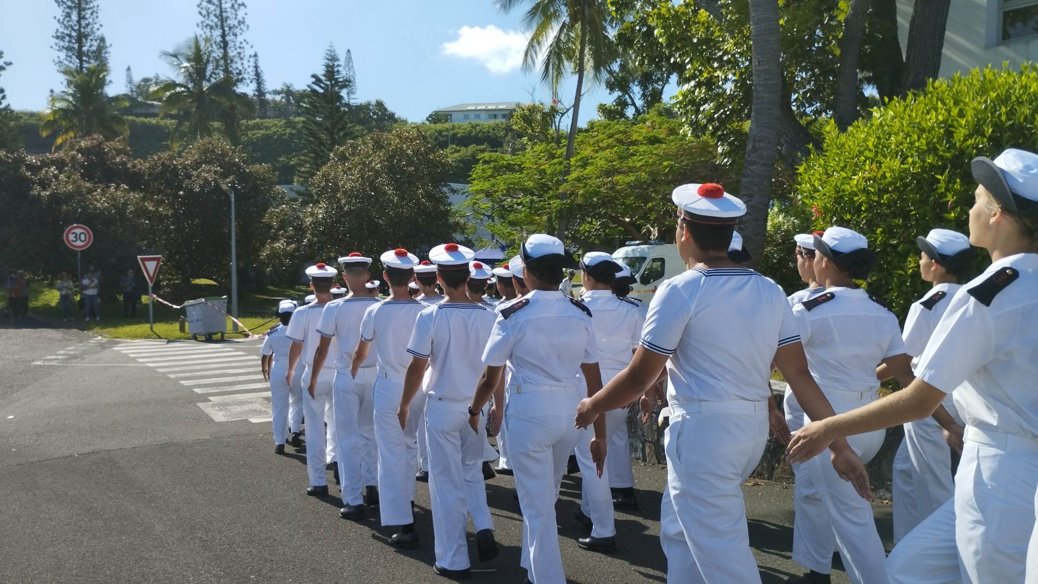 Cérémonie de clotûre de la Préparation Militaire Marine