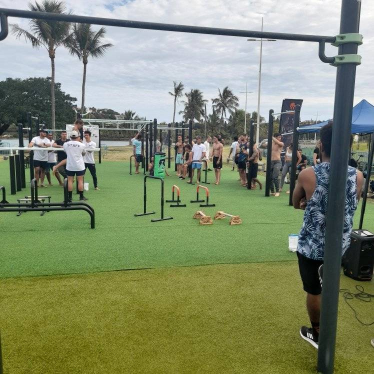 Compétition de "Street Workout" à Nouméa