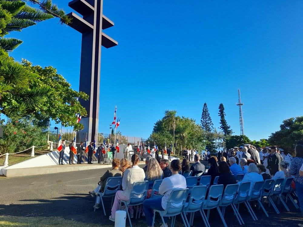 Cérémonie du 18 juin à Nouméa