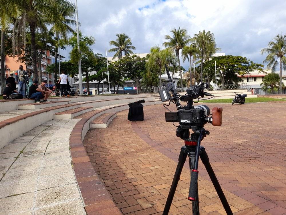 Un tournage au cœur de Nouméa