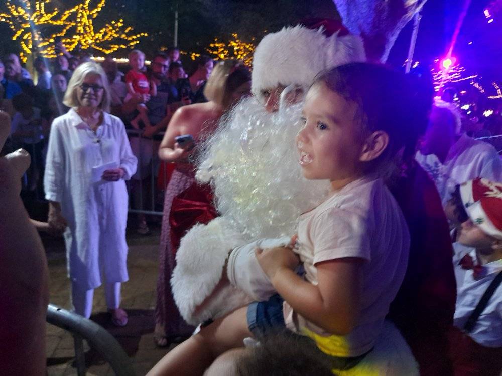 Le père noël était à la fête