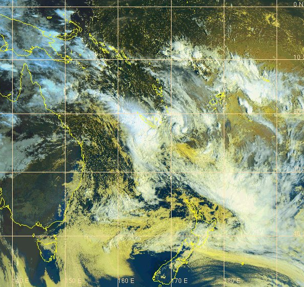 La dépression tropicale Hale entraine des vents forts et des pluies orageuses.