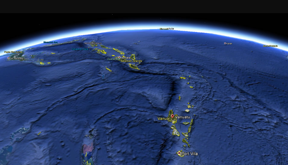 Séisme au Vanuatu