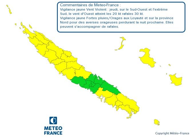 Météo : vents violents et pluies soudaines