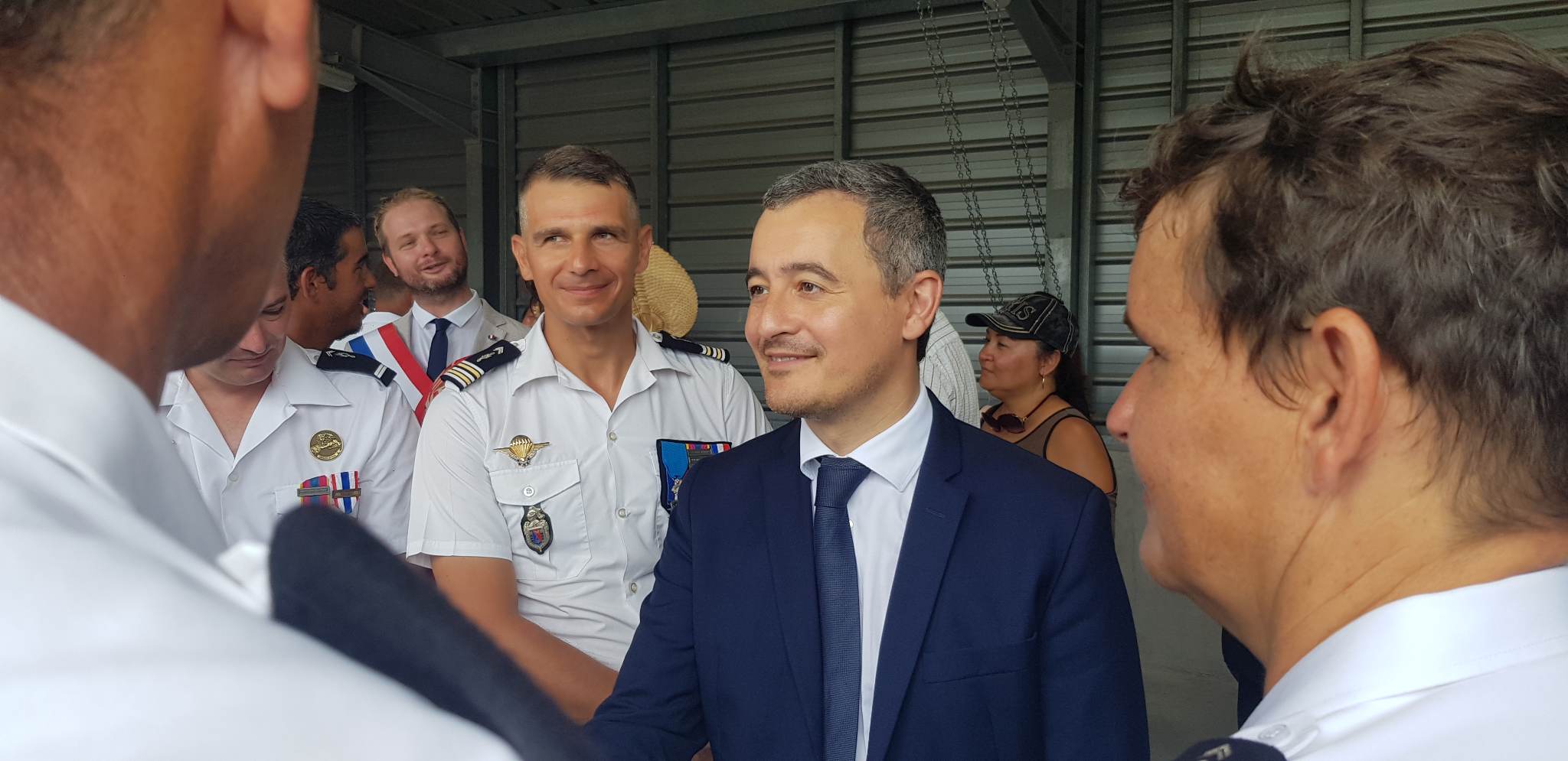 Gérald Darmanin entame sa visite en Nouvelle Calédonie