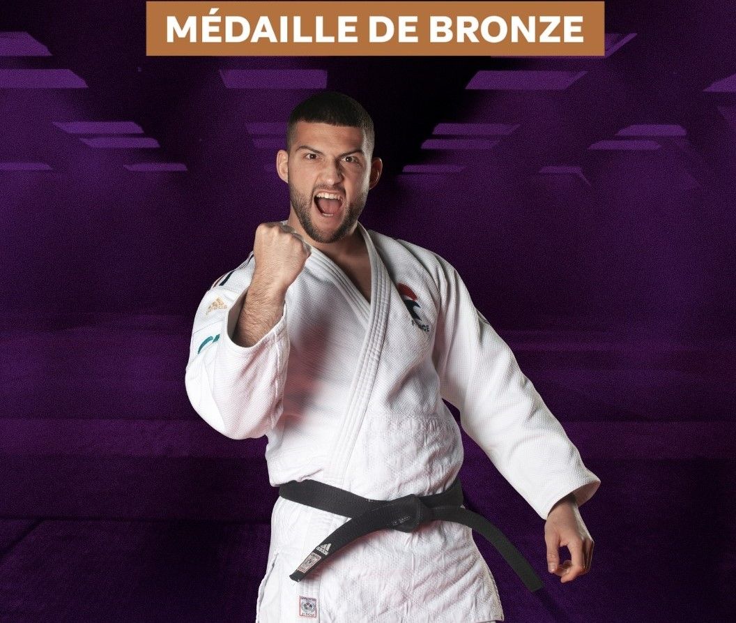 Le judoka Alexis Mathieu en bronze à Budapest