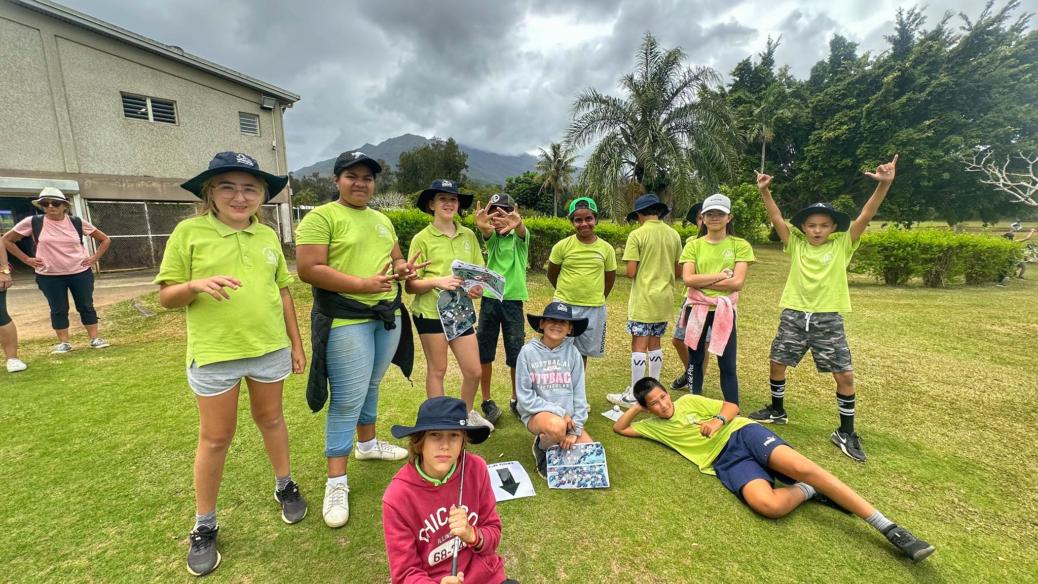 La fête du golf pour les scolaires de Dumbéa