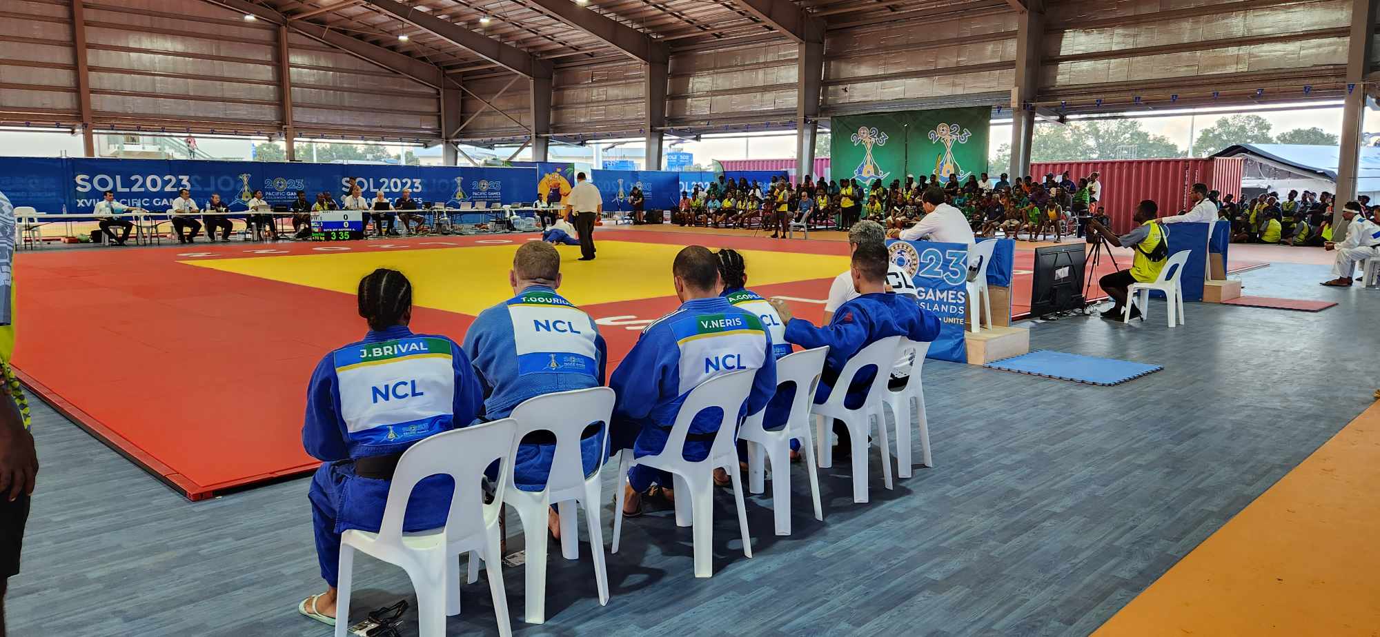 Clap de fin pour le judo aux Jeux du Pacifique