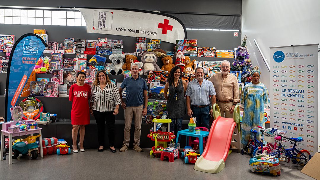 Un grand merci à la Province Sud qui se mobilise pour "Au Cœur de Noël"