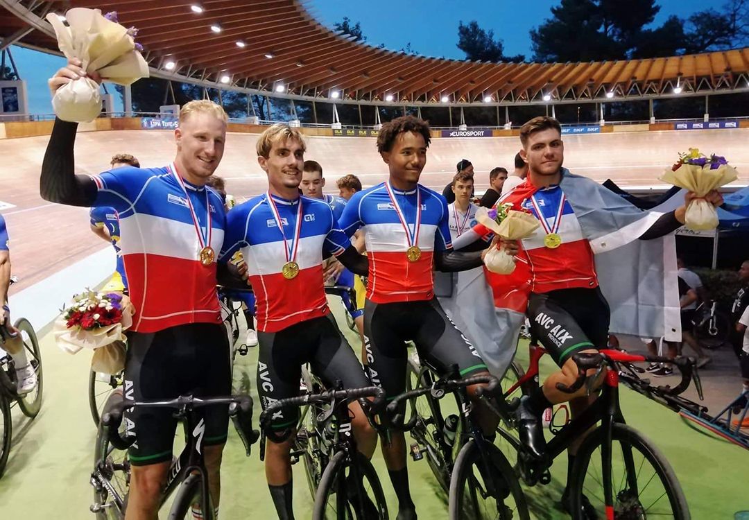 Hugo Pommelet champion de France de cyclisme sur piste