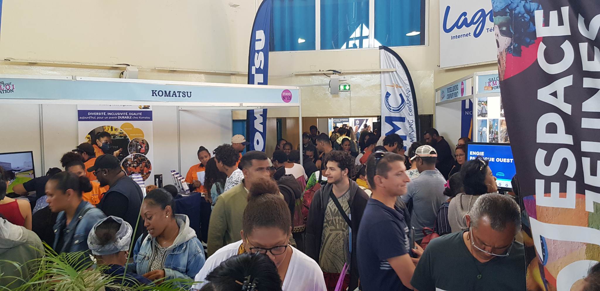 Forte affluence pour le Salon de l'emploi et de la formation