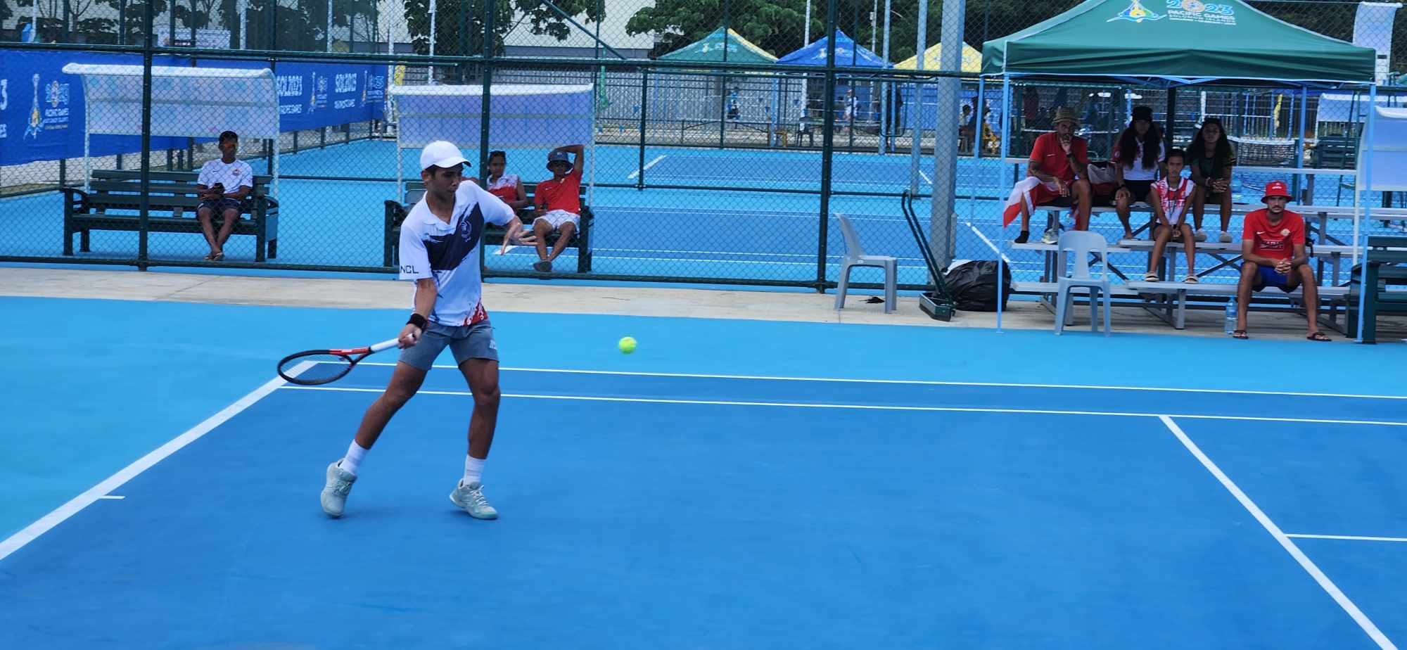 Le tennis calédonien retrouve l'or à Honiara grâce à Hérémana Courte