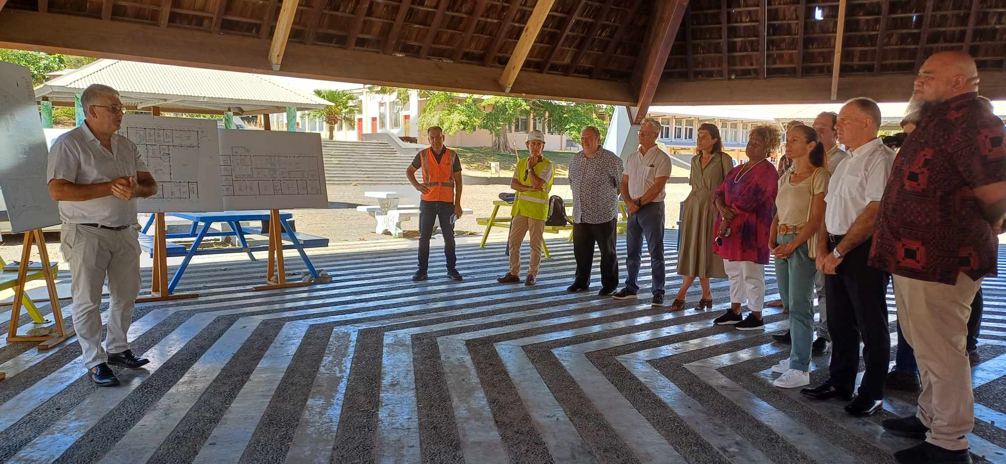 Un point sur les travaux de rénovation du lycée Jules Garnier