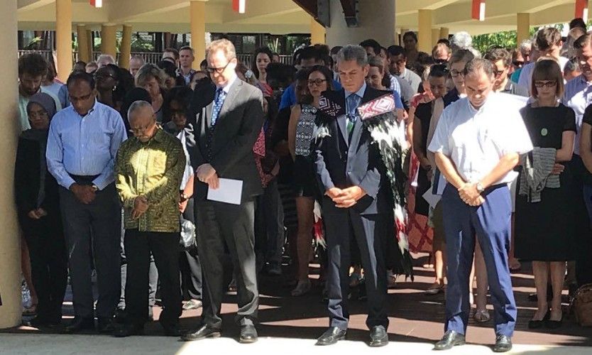 Christchurch. La CPS se recueille