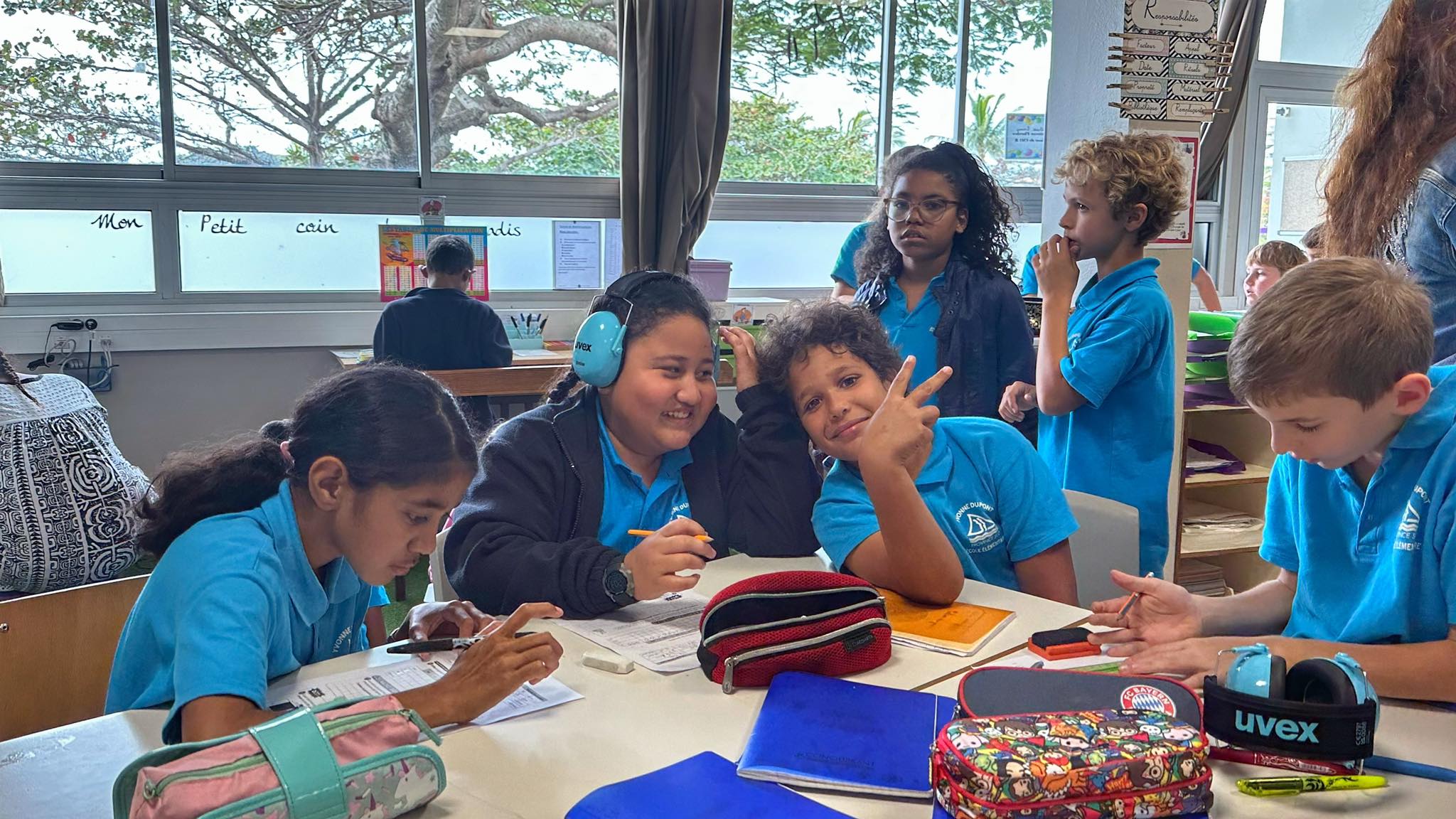 Une classe "flexible" à l'école Yvonne Dupont de Nouméa