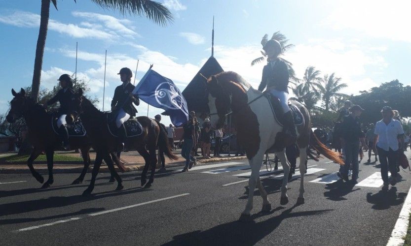 Des chevaux dans la ville !