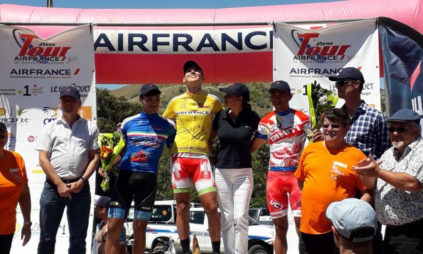 F. Barket prend le maillot jaune