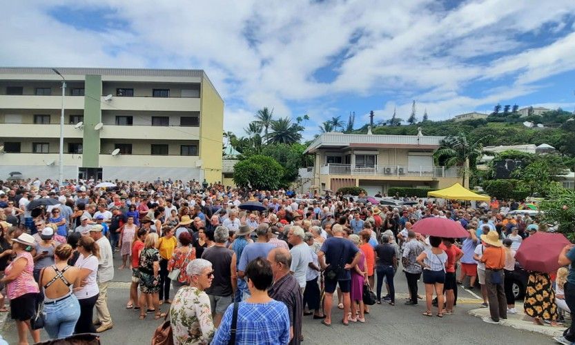 Forte mobilisation au tribunal