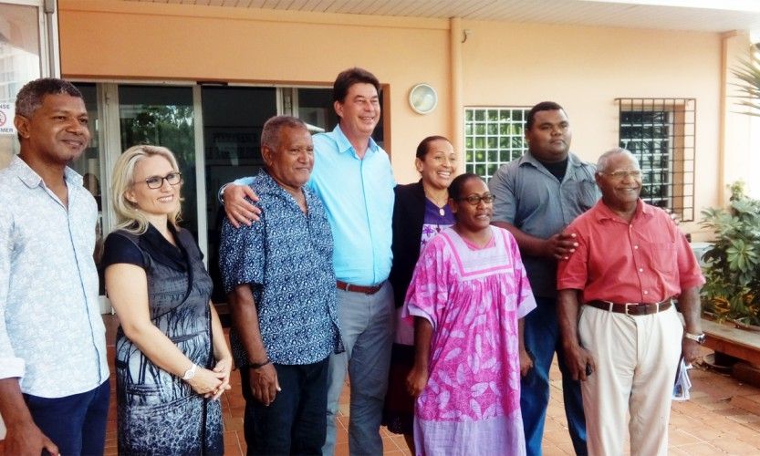 ILE DES PINS: Vakié tête de liste