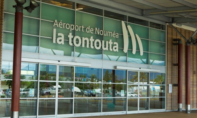 Incendie à l'aéroport de Tontouta