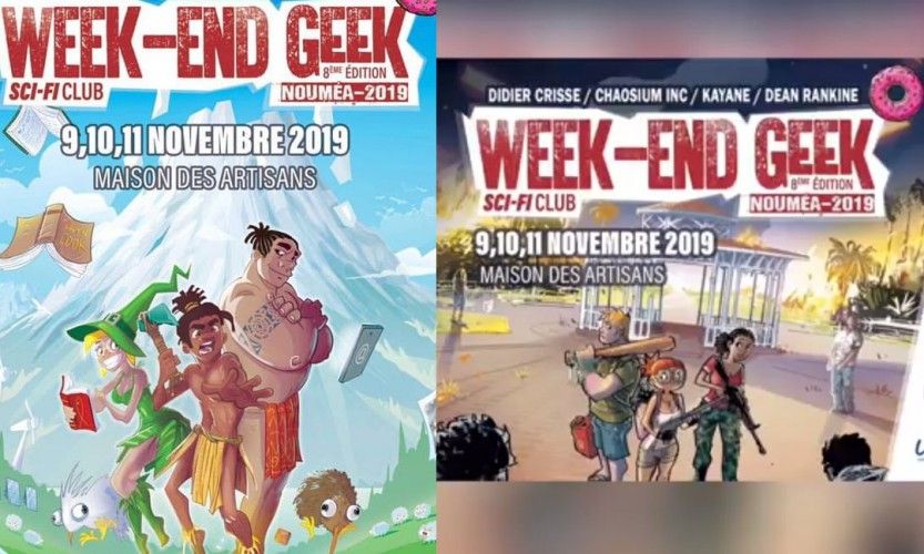 L'affiche du WE Geek retirée