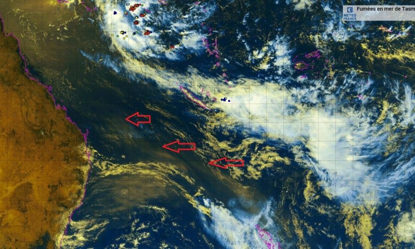 Le retour des fumées d'Australie ?