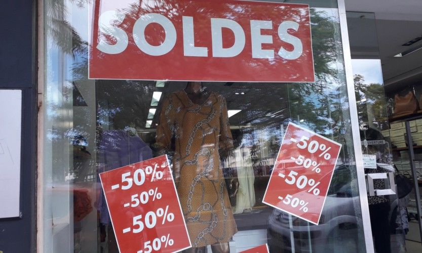 Le top départ des soldes ce matin.