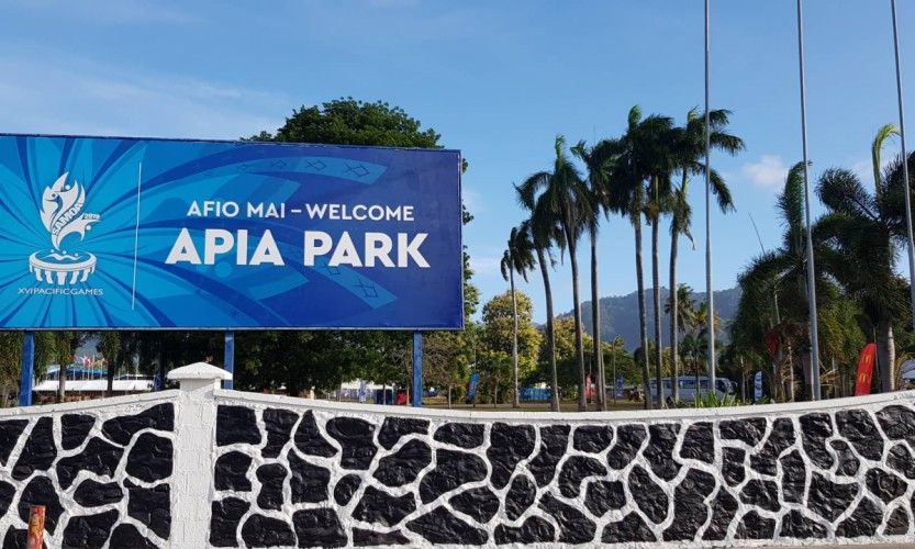 Les calédoniens sont à Apia