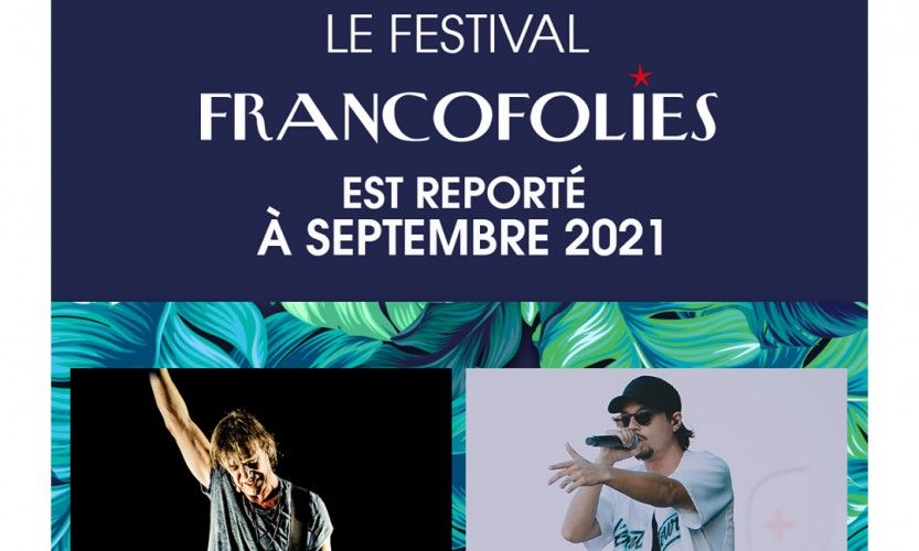 Les Francofolies 2020 annulées