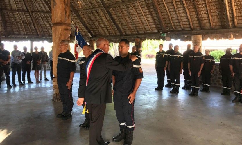 Les pompiers du Mont Dore décorés