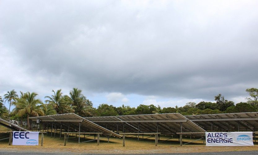 Lifou. L'énergie solaire stockée