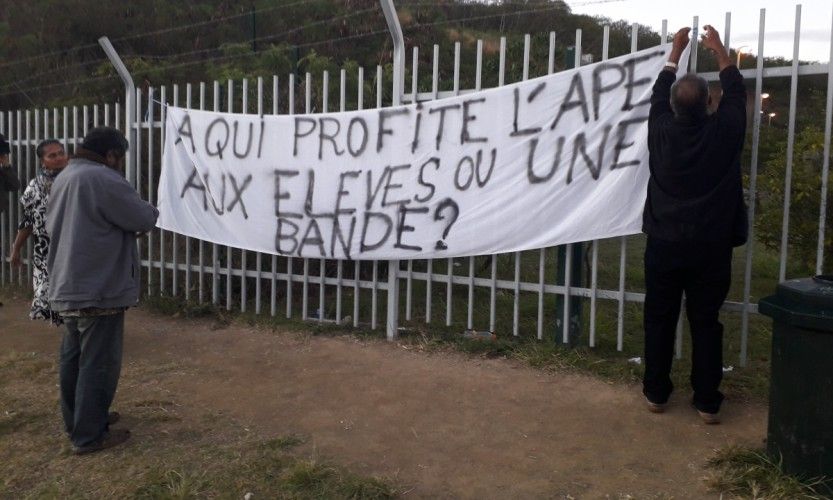 Manifestation à Jules Garnier