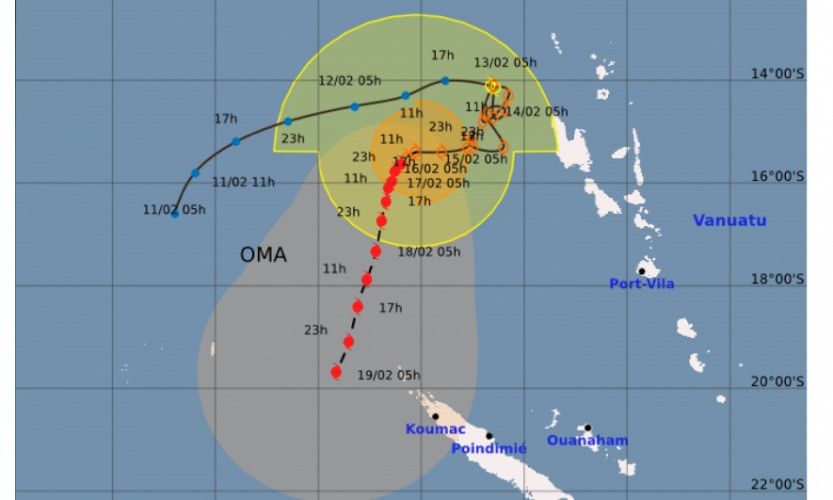 Oma devrait devenir un cyclone