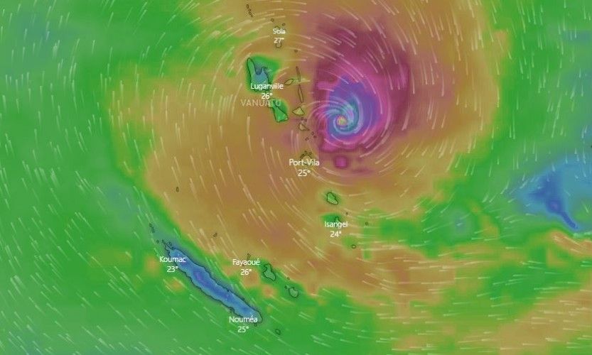 Pas de gros dégâts à Port Vila