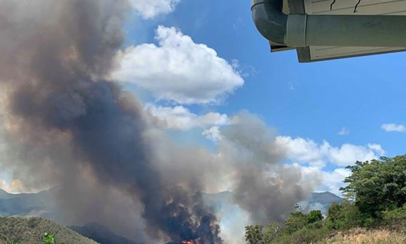 Plus de 50 maisons protégées du feu