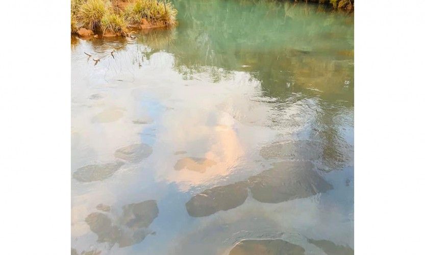 Pollution après l'incendie sur mine