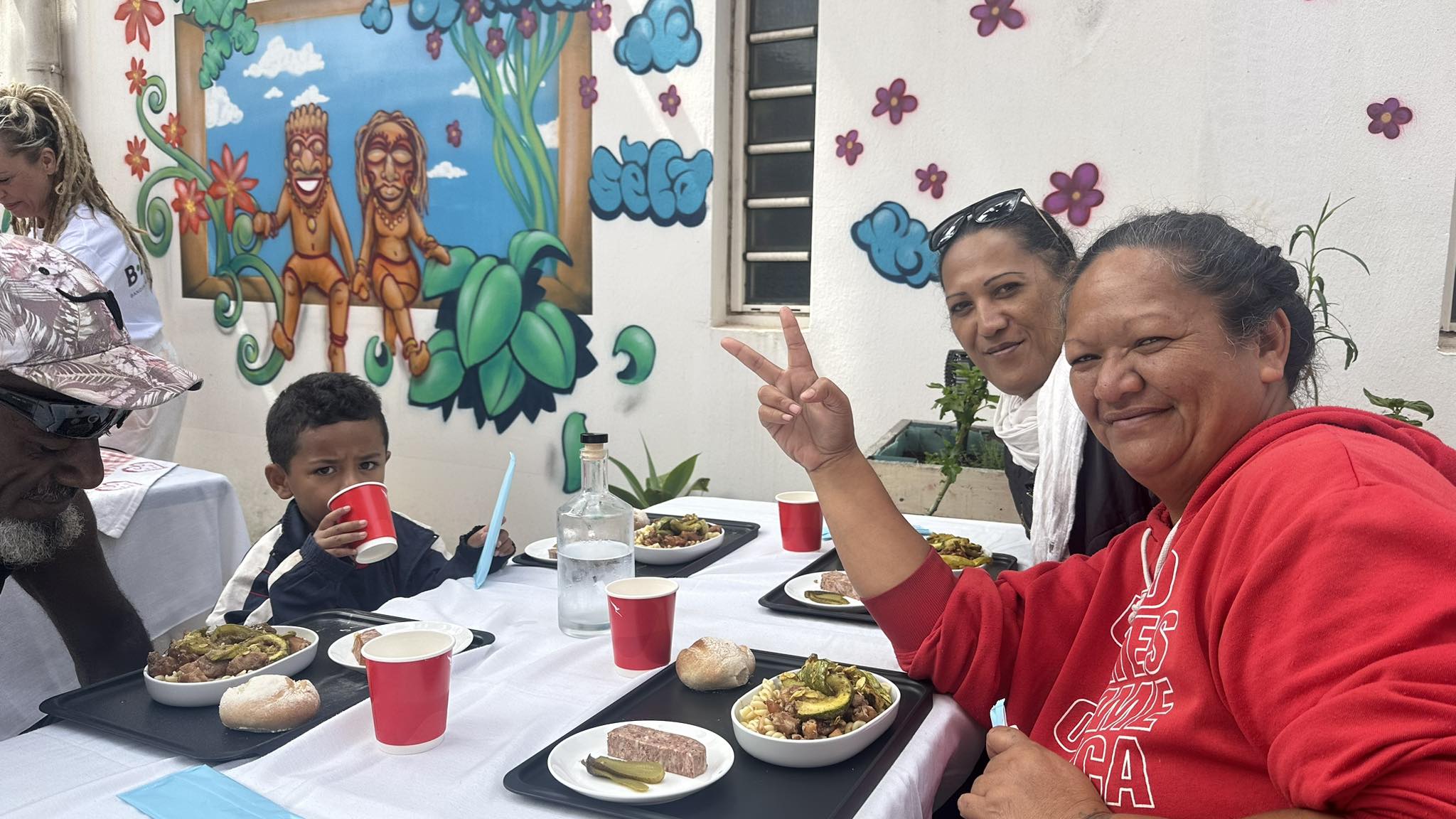 Des repas partagés à la vallée du tir