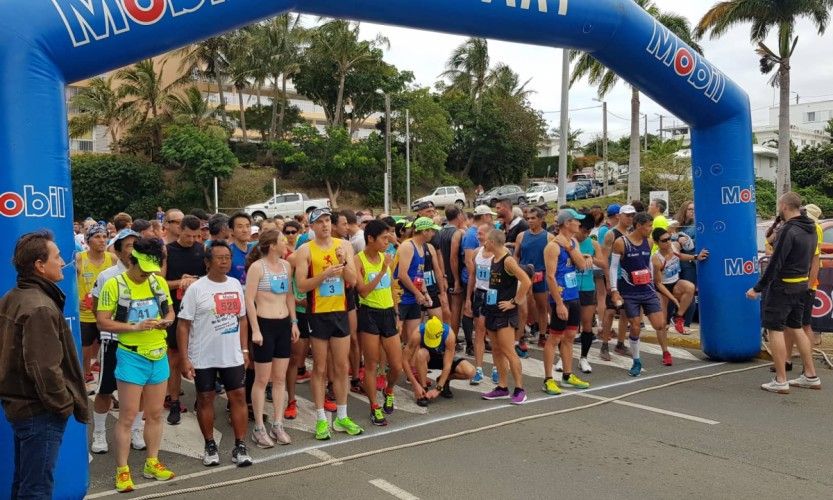 Top départ du Marathon de Nouméa