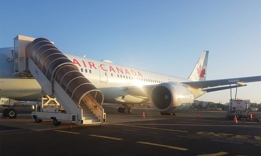 Un avion d'Air Canada dérouté