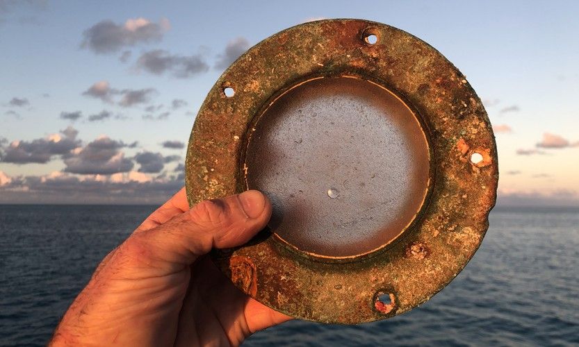 Une épave découverte dans le lagon