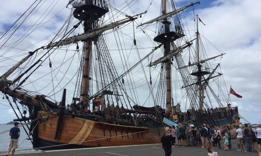 Sur les traces de James Cook